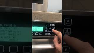 Dacor wall oven diagnostic