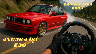 BMW E30 ile Zirvede! 😱 G29 Drift Deneyimi | Tehlikeli Dağ Yolları (4K Gameplay) screenshot 5