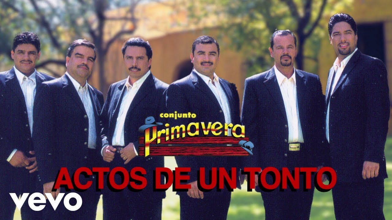 Conjunto Primavera - Actos De Un Tonto (Visualizer)