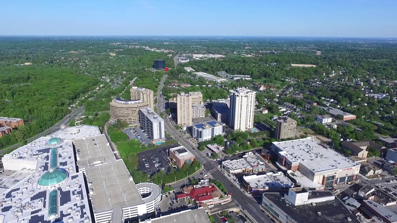 Towson, Maryland Aerial Footage (2016 Before "Circle East") YouTube