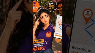 Google Maps bhi direct yahi le aata hai 😭🌯 | Best Rolls in Noida | Best Momos in Noida | #shorts
