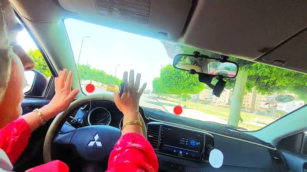 ابعاد السياره بالعلامات /الجزء الخطر/dangerous side #اكسبلور #فولو