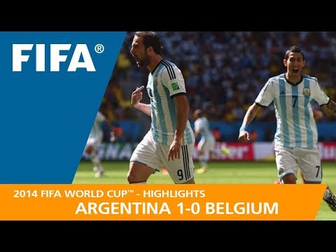 Video: FIFA World Cup Quarter-finals: Argentina - Belgium