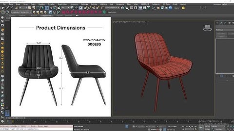 Modeling a Chair in 3ds Max | Edit Poly + Open Subdiv Workflow