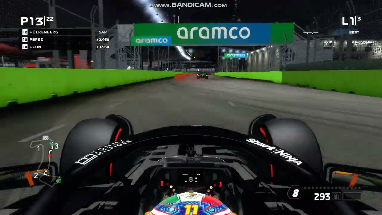 F1 2014 new track series mod - Singapore new straight (WIP)