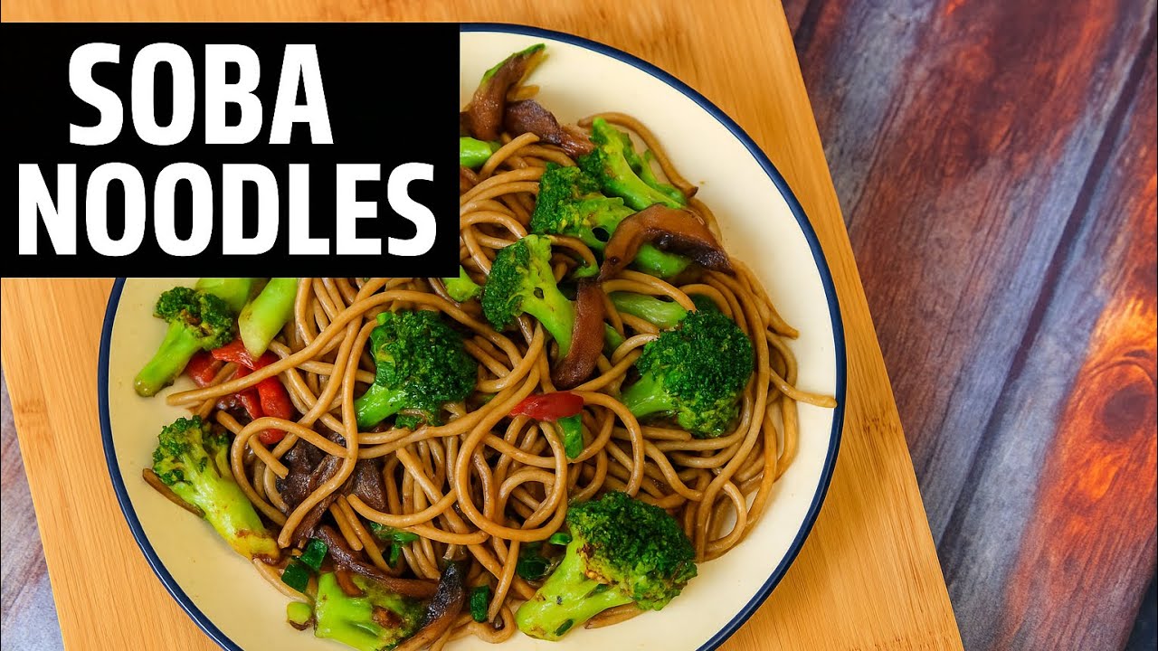Indian Style Soba Noodles Veg Stir Fry Yaki Soba Noodles Recipe