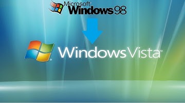 Upgrading Windows 98 SE to Windows Vista