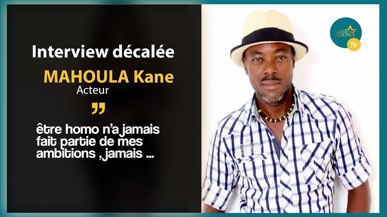 Kané MAHOULA , a coeur ouvert dans une interview décaleé qu'il nous a accordée ...