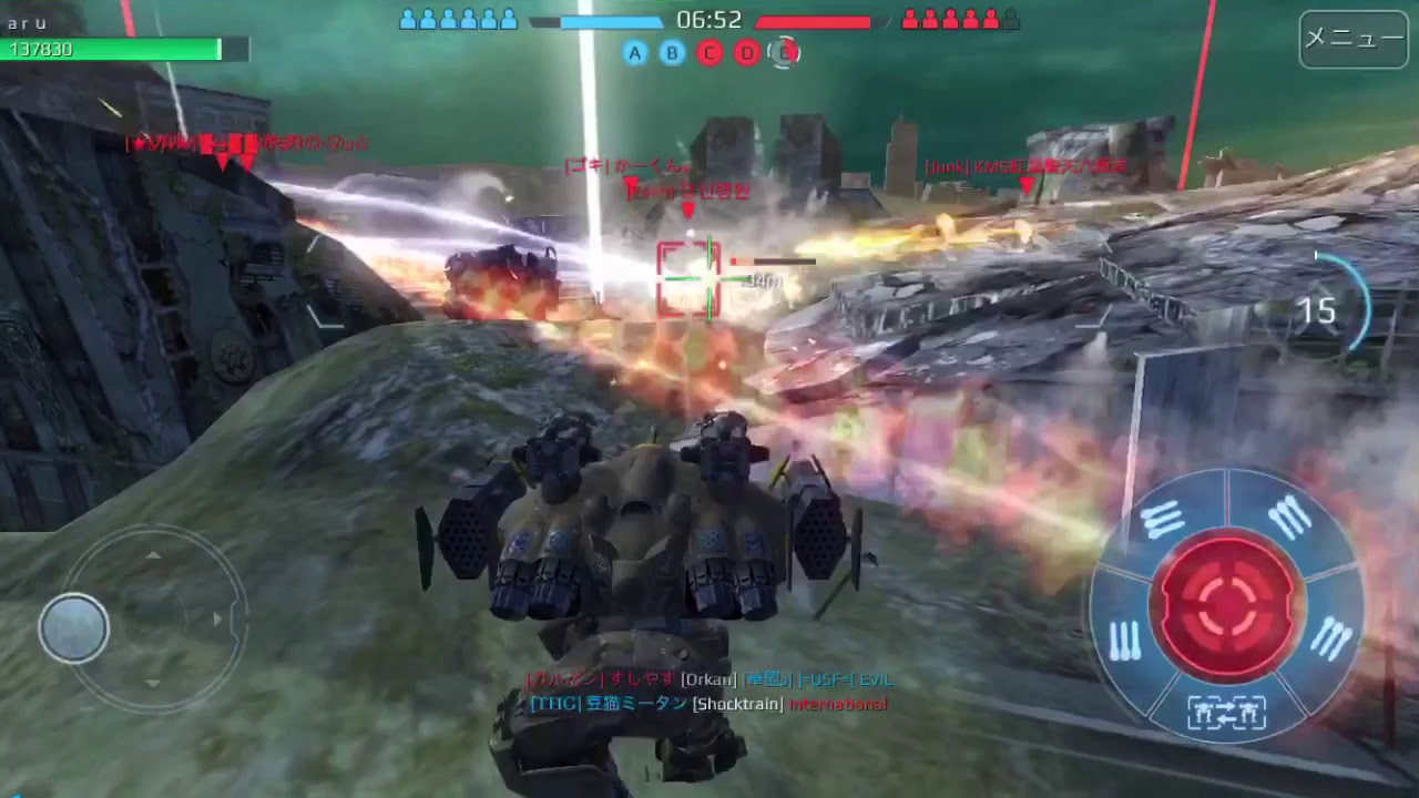 War Robots Solo play DC.