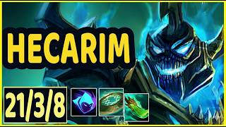 HECARIM vs FIDDLESTICKS (JGL) | Good KDA: 21/3/8 | EUNE Plat | 26.10