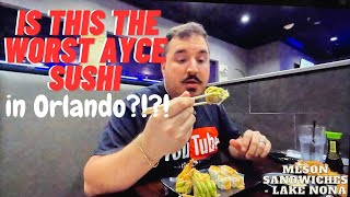 Is this still the WORST Sushi in Orlando!!!