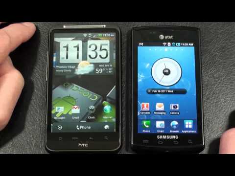 Vidéo: Différence Entre HTC Inspire 4G Et Samsung Galaxy S 4G