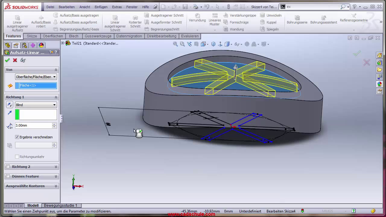 Solidworks Profi Solidworks Tutorial Beispiel/Practice Design for beginners - YouTube