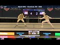 Final - [Cadet Men's Foil]  (Lin v Li)   March NAC - Cleveland, OH - 2025