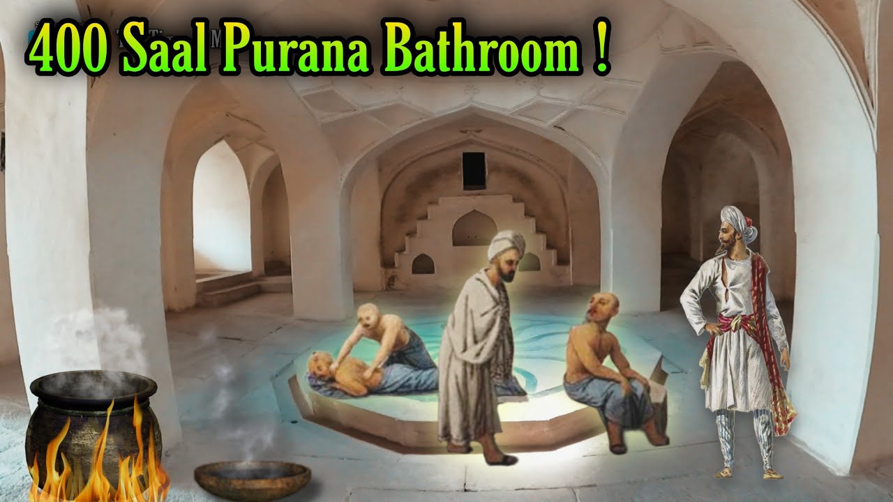 400 Year Old Turkish Bath in Qutub Shahi Tombs