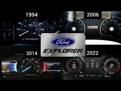 Ford Explorer all generation acceleration compilation | Ford explorer acceleration battle