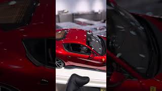 Ferrari F12tdf Model Car Close-Up