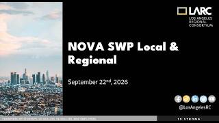 NOVA SWP Local & Regional