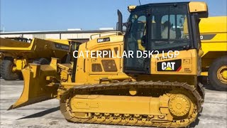 caterpillar D5K2 LGP used mini bulldozer sale