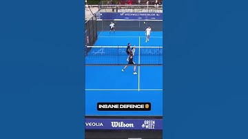 BEST DEFENCE IN PADEL HISTORY 🤯