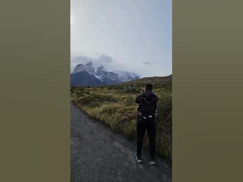 Llegando al Mirador Cuernos del Paine #trekking #torresdelpaine #paine