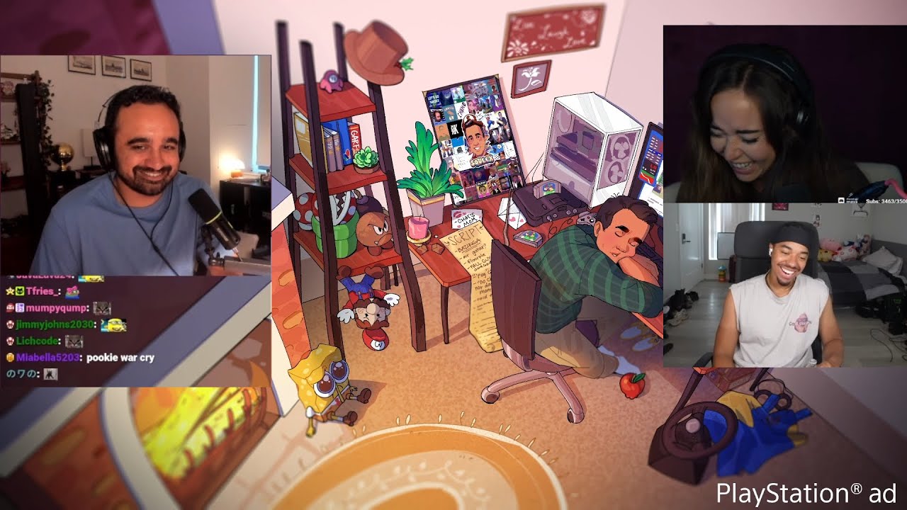 9 minutes of rare squeex, maya, and arky banter