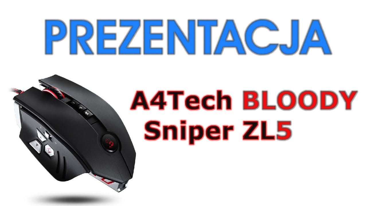 Unboxing Myszki A4Tech Bloody Sniper ZL5 - HardPC TV #12