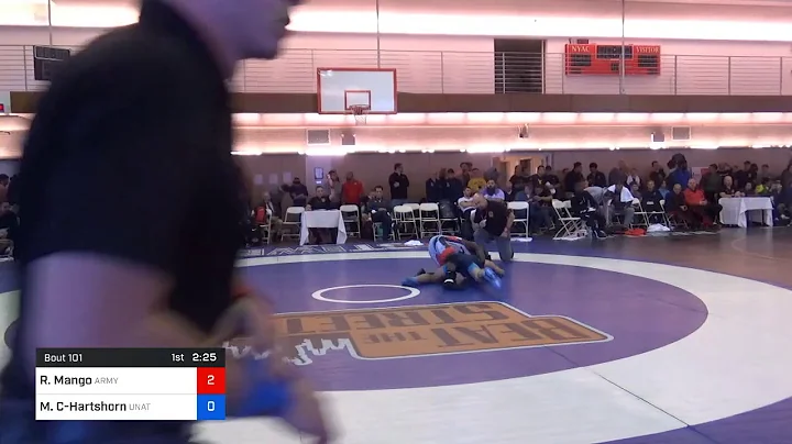 60 Kg Quarterfinal Ryan Mango Army WCAP Vs Mason C...