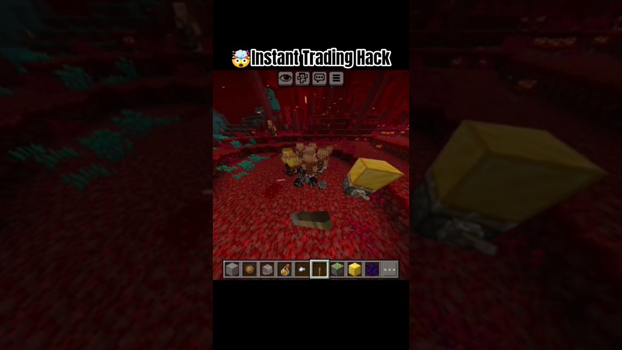 💰 INSANE Piglin Trading HACK (EZ Gold & Loot!) 🤑