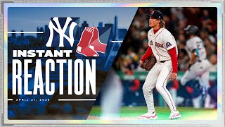 INSTANT REACTION: Red Sox Blanked by Yankees