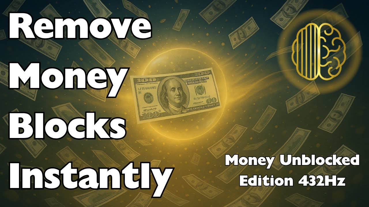 Remove Hidden Money Blocks ⚡ | 432 Hz Left/Right Brain Activation Subliminal Program