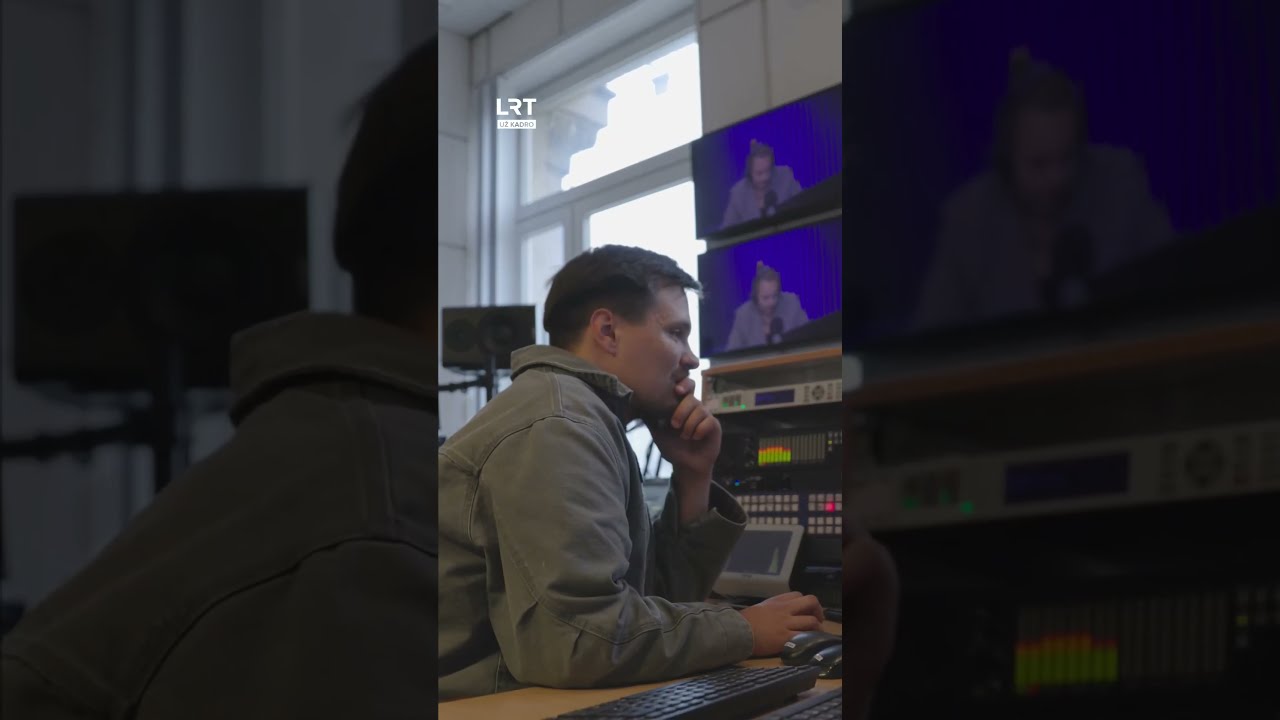 K Veikia Centrin Radijo Aparatin LRT U Kadro Pasakoja In Inierius Vasaris Gutauskas