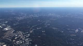 4K Delta Airline CRJ-900 Atlanta to Cedar Rapids