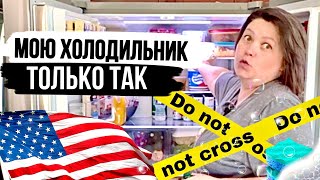 видео: Как моют холодильник в Америке? Уборка по-Американски! картинка: Как моют холодильник в Америке? Уборка по-Американски!