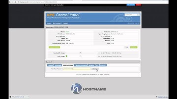 Tutorial Hostname: Cambio de clave ROOOT servidor VPS