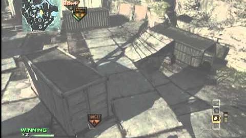 MW3 INSANE TRICK SHOT AGROUND (MEAN-ole-CATFISH)