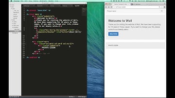 edit a top page  - First commercial site with django -