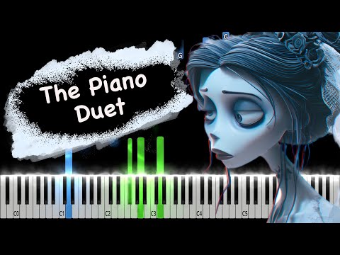The Piano Duet (from Corpse Bride) Piano Tutorial