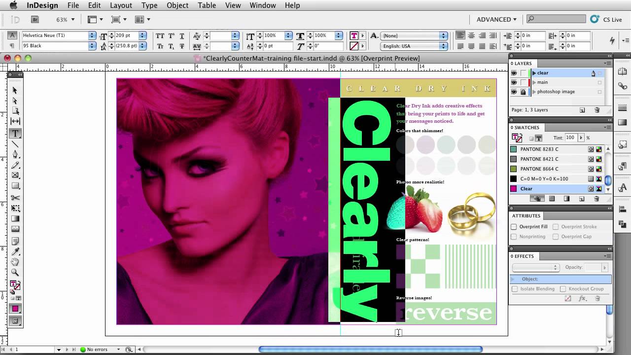 How to design for Clear Dry Ink YouTube