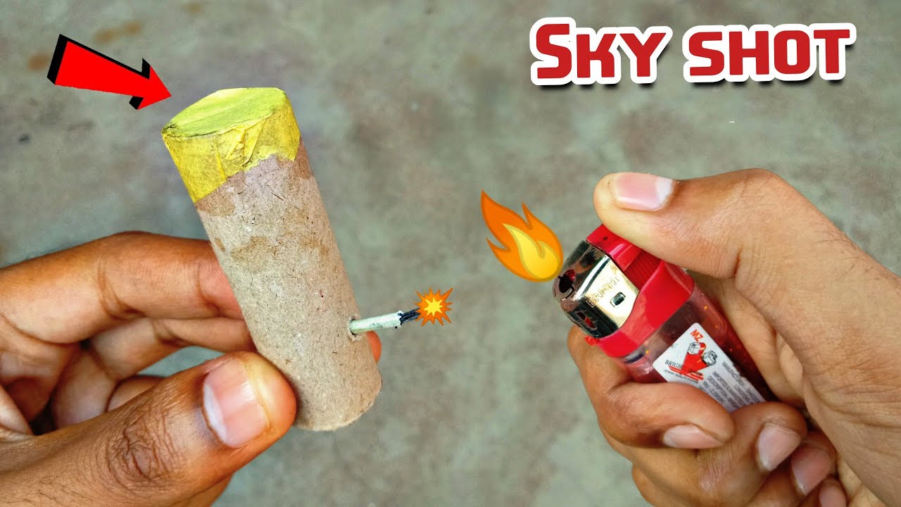 How to make sky shot Diwali cracker diwali 2021 YouTube