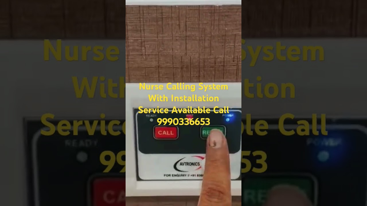 Nurse Calling System For Hospitals