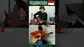 LILY - ALAN WALKER | AlipBaTa Vs JensJulius Gitaris Dunia🎸 #shorts