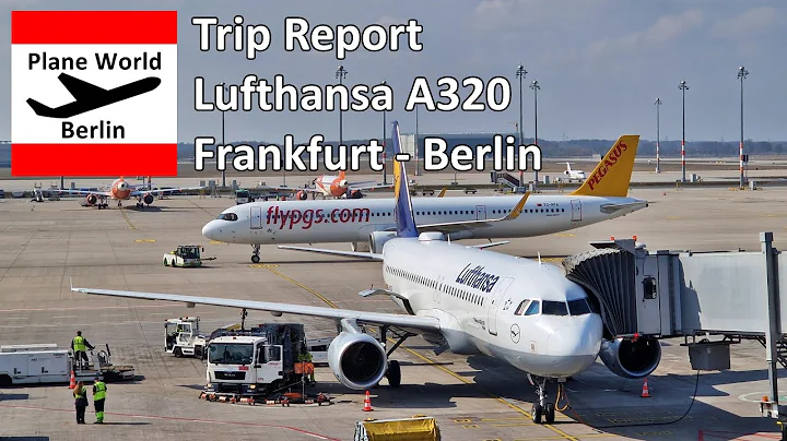 Trip Report | Lufthansa Airbus A320 | Frankfurt - Berlin | Nice inflight views