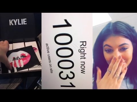 Video: Kylie Jenner Lip Kits Sold Out In 60 Seconds