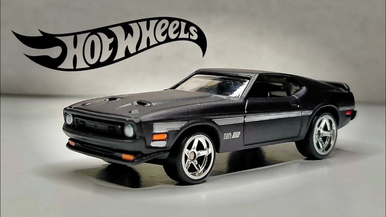 HOT WHEELS 71 MUSTANG MACH 1 PREMIUM | Boulevard 2022 - YouTube