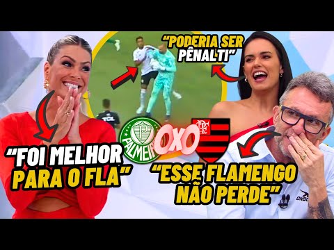 RENATA FAN ELOGIA O FLA e NETO FALA SOBRE POSSÍVEL PÊNALTI PARA O FLAMENGO no EMPATE contra o VERDÃO