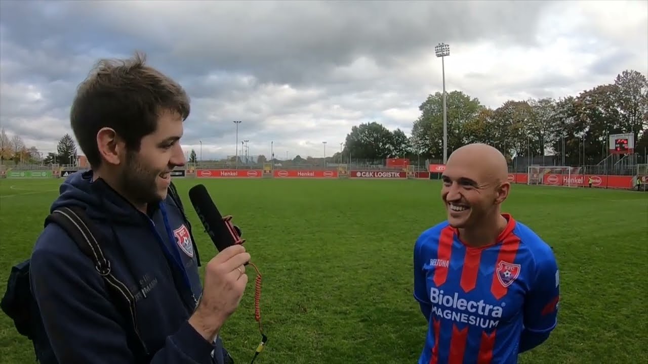 Interview mit Vedran Beric nach dem Spiel gegen TuRu Düsseldorf YouTube