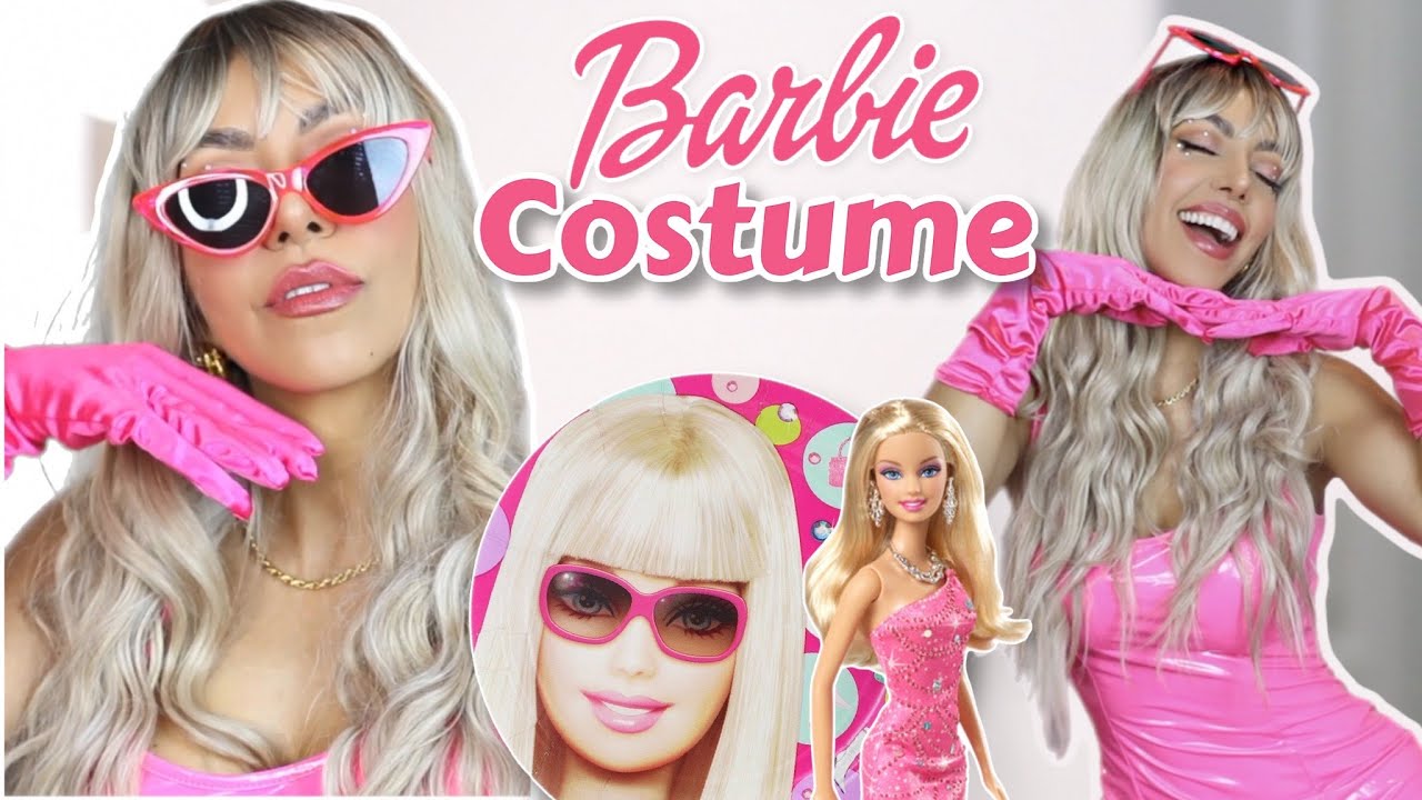 My Easy Last Minute Barbie Costume for Halloween! 