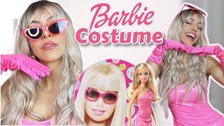 My Easy Last Minute Barbie Costume for Halloween!