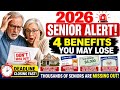 SENIORS 65+: Claim These 4 Hidden Benefits Before June 30th Or Lose Them FOREVER (2026 Guide)